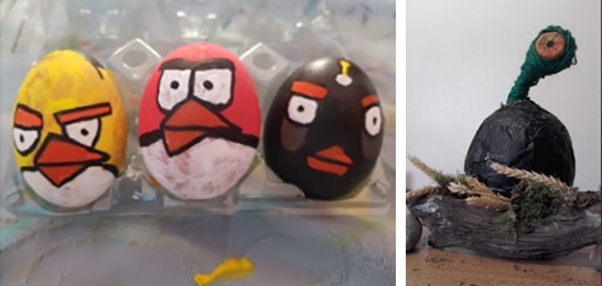 Easter Egg competition winners