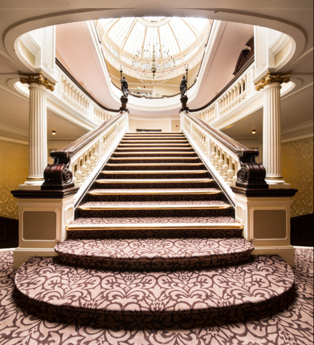 Mercure Grand Hotel staircase